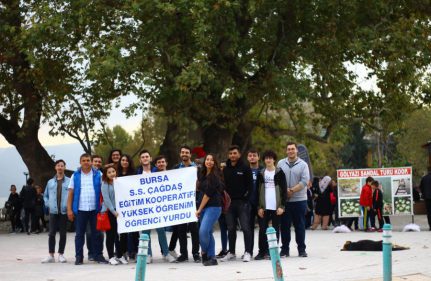 YURT ÖĞRENCİLERİNİN BURSA GEZİSİ