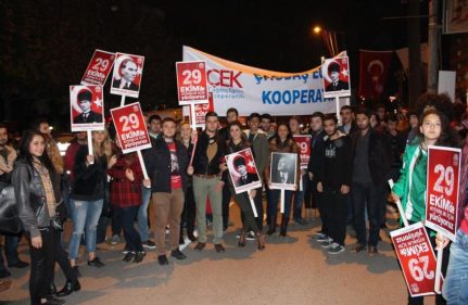 29 EKİM 2014 CUMHURİYET YÜRÜYÜŞÜ